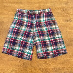 Polo Ralph Lauren Plaid Shorts Boys 12 Cotton Preppy Coastal Academia Summer